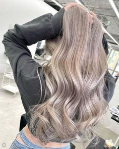 Blonde Asian Hair, Body Wave Hair Extensions, Hair Color Asian, Bombshell Hair, Dark Blonde Hair Color, Ash Hair Color