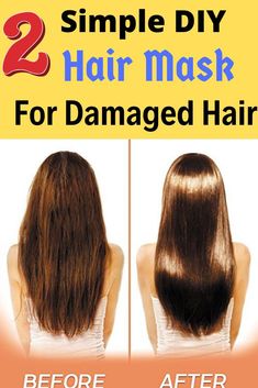 #hair #haircut #hairstyles #fashion #haircolor #hairgoals #hairdamage #badhairday #hairdiy #hairmaskforgrowth #hairmaskdiy #hairmasksforhairgrowth #haircareroutine #aesthetic #instagram #1 Simple Hair Mask, Diy Hair Mask For Growth, Hair Remedies For Damaged Hair, Remedies For Damaged Hair, Dry Hair Remedies, Hair Mask For Hair Growth, Hair Repair Diy, Mask For Hair Growth, Bleach Damaged Hair