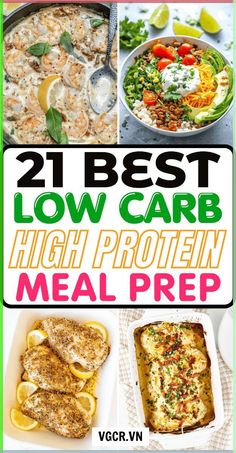 If you're seeking quick, easy, low-carb, high-protein meal prep ideas to support your weight loss journey and fitness goals, you're in the right place. This collection features simple, healthy recipes perfect for dinner, lunch, and even breakfast.