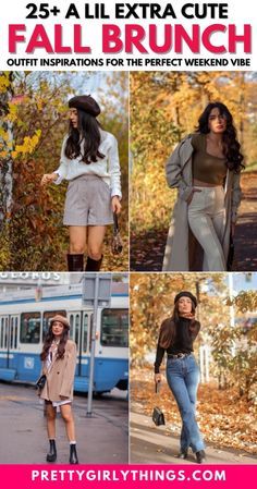 Discover cozy fall and winter outfit ideas perfect for chilly days! From layered looks to soft, warm fabrics, these outfits will keep you stylish all season. Crisp Autumn, Brunch Outfit, Cozy Outfit