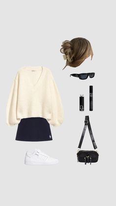 Outfit Comodo, Everyday Fashion Outfits, Fashionista Clothes, Pinterest Outfits, Cute Everyday Outfits, Cute Simple Outfits, Outfit Inspo Fall, Basic Outfits, Looks Style