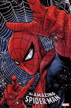 the amazing spider - man comic cover is shown