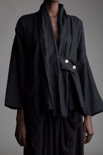 Minimal Stil, Nancy Meyers, Linen Jacket, Yohji Yamamoto, Looks Style, Japanese Fashion, Minimal Fashion, Fashion Details, A Black