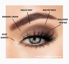 Diy Eyeshadow, Makeup Icons, Blue Green Eyes, Makeup For Hazel Eyes, Single Eyeshadow, Too Faced Concealer, Color Me Beautiful, Pigment Eyeshadow, Zinc Oxide