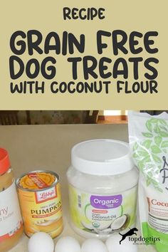 Whip Up Wooftastic Grain-Free Treats with Coconut Flour! 🌴🍪 Coconut Flour Dog Treats Recipes, Dog Treats With Coconut Flour, Coconut Flour Dog Treats, Grain Free Dog Treat Recipes, Coconut Dog Treats, Tasty Healthy Snacks, Pup Party, Coconut Treats, Recipes Using Coconut Flour