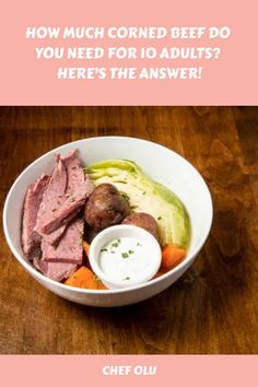 How Much Corned Beef Do You Need For 10 Adults? Here's The Answer! Cooking Corned Beef, Everyone Leaves, Corned Beef Recipes, Portion Sizes, Corned Beef, Main Course, Do You Need, Beef Recipes