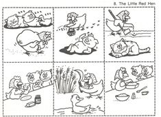 the storyboard shows how to draw cartoon animals