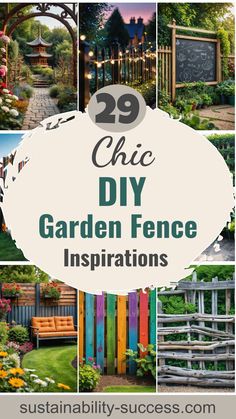 29 Budget-Friendly Diy Garden Fence Ideas Fence From Recycled Materials, Diy Garden Fence Ideas, Outdoor Furniture Ideas Backyards, Fences Alternative, Garden Barrier, Gardening Inside, Upcycled Garden, Garden Fence Ideas, Diy Garden Fence