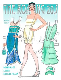 the roaring 20s sewing pattern is shown