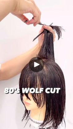 Small Hair, Big Personality: Pixie Bob Power Cute Wolf Haircut, Wolf Bangs Tutorial, Short Wolf Cut Back View, How To Cut Short Wolf Cut, How To Do Wolf Cut Hair Tutorial, Wolf Cut Shaggy Hair, Wolf Cut Hair Back View, How To Make Wolf Cut, Kids Wolf Cut Hair