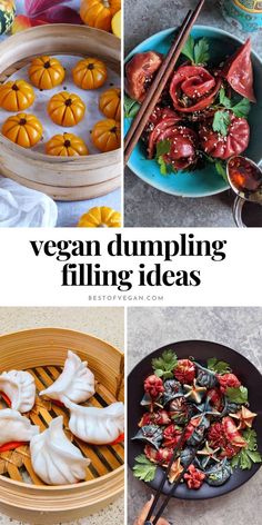 vegan dumpling filling ideas