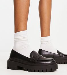 Shoes by Rule London Exclusive to ASOS Slip-on style Penny front Round toe Chunky sole Drop Top, Trending Now, Penny, Must Haves, Latest Trends, Baskets, Topshop, Asos, Online Shopping