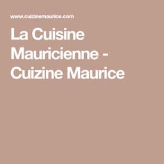 the words la cuisine maurignee - guiine maurice on a brown background