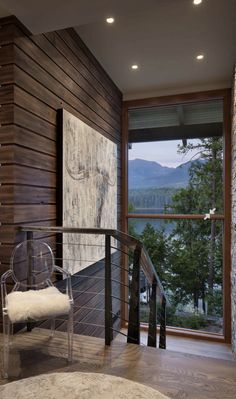 Modern Mountain House, Lake House Interior, Modern Lake House, Modern Mountain Home, Modern Rustic Homes, One More Day, Modern Cabin, House Goals