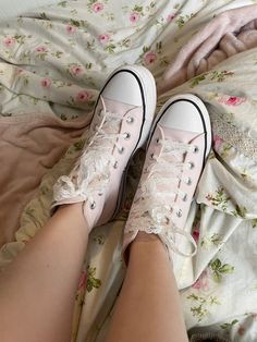 Ribbon Fashion, Chuck Taylor All Star Lift, Coquette Girl, Aesthetic Love, Lace Ribbon