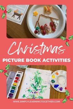 the christmas picture book activities for kids to do with their art and crafting skills