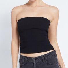 Nwt Ryan Destiny By Pacsun Tube Top. The Length Is On The Longer Side And The Material Is Somewhat Stretchy And Almost Like Knit. Size Large Women’s. Black Top With Built-in Bra For Day Out, Fitted Bandeau Tank Top For Day Out, Black Bandeau Tank Top For Summer, Black Strapless Tank Top For Summer, Black Strapless Summer Tank Top, Fitted Black Bandeau Tank Top, Black Fitted Bandeau Tank Top, Black Bandeau Tank Top For Spring, Black Seamless Strapless Tank Top