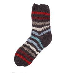 Chunky Sofa, Knitted Socks, Men's Knit, Red And Grey, Keep Warm, Knitting Socks, Stripes Pattern, Hand Knitting, The House