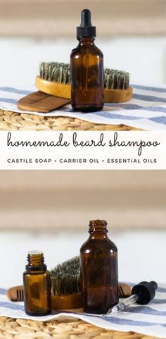 Beard Shampoo Recipe Diy, Beard Wash Recipe, Beard Balm Recipe, Diy Beard Oil, Essential Oil For Men, Clean Beard, Beard Soap, Shampoo Recipe