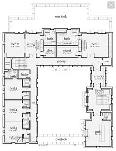 the floor plan for an apartment with two levels and three rooms, including one bedroom