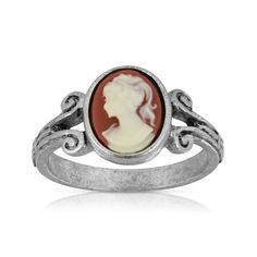 in stock Cameo Rings, Pewter Ring, Petite Jewelry, Macys Jewelry, 1928 Jewelry, Vintage Inspired Jewelry, Cameo Jewelry, Cameo Ring, Oval Ring