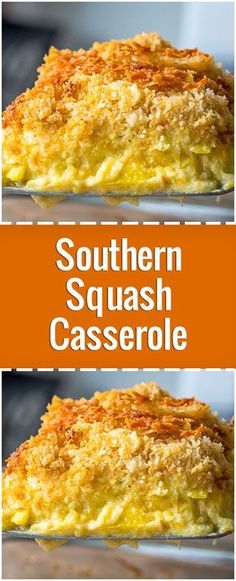 southern squash casserole is an easy side dish