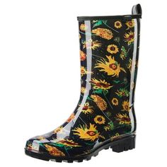 PLEASE MIND THE SIZE CHART AND CHOOSE THE RIGHT SIZE BEFORE BUYING! HISEA these boots keep you dry and warm, and handle even the toughest work and sports situation. Size: 6.  Color: Multicolor.  Gender: female.  Age Group: adult. Women's Rain Boots, Shoes For Ladies, Garden Boots, Ankle Rain Boots, Heeled Rain Boots, Rain Shoes, Womens Rain Boots, Boots Waterproof, Choose The Right