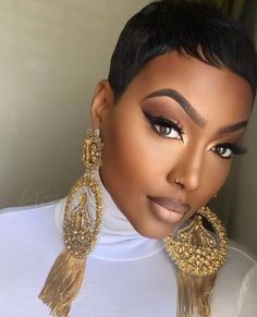 Cap Weave Hairstyles Black Women, Short Hair Wedding Styles Black Women, Short Sassy Hair Over 50, Short Sassy Hair Black Women, Short Pixie Cut Wigs, Pixie Cut Wigs, Wigs Straight