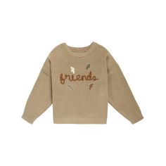 Our baby boy sweater provides the perfect cozy fit the for season. With comfort-stretch material at the neckline, wrists and waist, your little one can keep warm and look adorable all season long with this knit sweater featuring a cute message. Our essentials have been independently certified with standard 100 by OEKO-TEX so that you don't have to worry about harmful substances in your baby's wardrobe. Includes one sibling matching sweater. Size: 2T.  Color: Brown.  Gender: male.  Age Group: toddler. Toddler Boy Quilts, Cute Message, Baby Boy Sweater, Matching Sweaters, Kids Clothes Boys, Oversize Knit, Oversized Knitted Sweaters, Boys Sweaters, Winter Tops