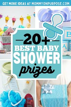 the best baby shower prizes for moms and babies to use on their own party