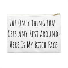 Swear Embroidery, Funny Coin Purse Sayings, Makeup Bags Sayings, Funny Cosmetic Bags, Canvas Zipper Pouch Vinyl, Funny Zipper Pouch Sayings, Funny Makeup Bag, Diy Projects For Adults, Rude Quotes