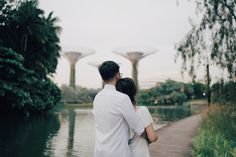 Singapore couple shoot Singapore Couple, Singapore Photoshoot, Prenup Theme, Flower Dome, Prewedding Photoshoot, Beach Curls, Pink Polo Shirt, Flowy Floral Dress