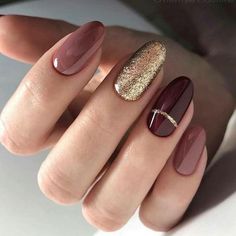 Oval Nails Designs, Beauty Therapy, Uñas Acrilicas, Oval Nails, Classy Nails, Nail Polishes, Matte Nails, Nails Designs