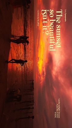 a book cover with an image of the sky and clouds in red, yellow and orange