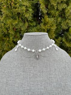 Beaded Choker, Eternal Love, Pearl Beads, Heart Necklace, Pearl Necklace, Trending Outfits