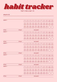 School is starting soon and it's time to start getting organized again! Make sure to use this free aesthetic habit tracker to start making your days more productive. • #backtoschool #habittracker #planner #2023 Habit Tracker Free Printable, Aesthetic Habit Tracker, Tracker Free Printable, Goodnotes Journal, Alfabet Font, Free Planner Templates, Diary Stickers, Ipad Goodnotes, Tracker Free