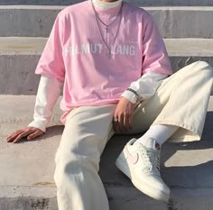 Indie Outfits Men, Soft Boy Outfits, Soft Boy, Mens Trendy Outfits, Mens Outfit Inspiration, Mens Fashion Streetwear, Stylish Mens Outfits, Streetwear Men, Men Fashion Casual Outfits