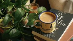 Coffee And Plants Aesthetic, Fall Aesthetic Brown, Academia Green, Aesthetic Earth, Pinterest Girl Aesthetic, Coffee Plants, Green Academia, Vintage Village, Moodboard Inspo