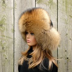 Russian Fur Hat, Ski Trip Outfit, Custom Fitted Hats, Winter Headwear, Fur Trapper Hat, Trip Outfit, Grey Fur, Aviator Hat, Trapper Hat