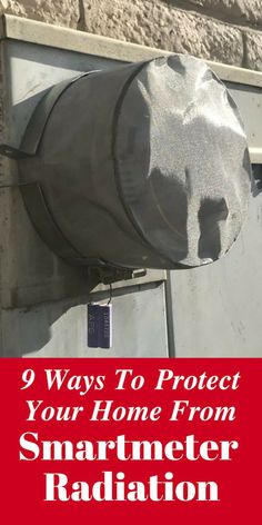 a fire hydrant with the words 9 ways to protect your home from smart meter radiation