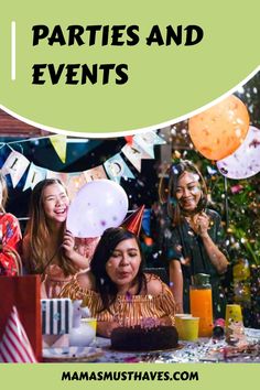 Parties and events