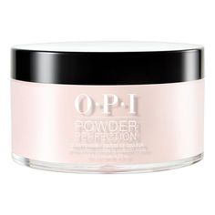 By popular demand, OPI launched the Powder Perfection range: an innovative formula that is easy, quick and durable to create colored manicures by dipping system! FEATURES Dipping system No light required Fast, easy and odour free formula Durable hold Easy soak off removal HOW TO USE Prep Apply one coat of Bond-Aid pH balancing Agent, let dry Apply the Base Coat to a single nail, covering the entire nail surface First layer Immediately dip the same nail at 45 degree angle into the OPI Powder Perfection Color Powder Tap off excess powder Complete one nail at a time to prevent the OPI Powder Perfection Base Coat from drying too quickly Tap off excess powder When dry to the touch, use a sanitized cosmetic brush to wipe off any remaining loose powder Second layer Apply a second coat of OPI Powd Acrylic Nail Colors, Opi Shades, Opi Powder Perfection, Nail Dipping Powder Colors, Natural Bubble Bath, Dip Colors, Fingernail Ideas, Nails Supplies, Acrylic Nails Natural