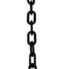 2 in. (#8, 51 mm) x 50 ft. HD Black Plastic Chain Om Tattoo, Color Switch, Graduation Parties, Metal Chain Link, Black Jewelry, Black Chain, Black Textures, Oil And Gas, Black Plastic