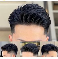 Korean Middle Part, Perfect Middle Part, Middle Part Hairstyle, Asian Men Short Hairstyle, Faded Haircut, Haircut Ideas Trendy, Short Hair With Beard, Mens Hairstyles Fade