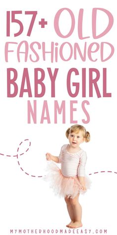 Looking for the perfect old fashioned girl name, for your sweet little baby girl? Well, you’re in luck! Keep reading for our list of the most classical old fashioned girl names that have stood the test of time! You will surely love these beautiful vintage girl names! Old Baby Names Girl, Vintage Girl Names, Old Fashion Girl Names, Celestial Baby Names, Timeless Baby Names, Modern Baby Girl Names, Classic Girls Names, Perfect Old Fashioned