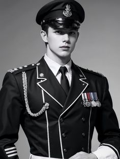 Prince Core, Era Victoria, Handsome Asian Men, Boys Long Hairstyles, Aesthetic Guys, Pose Reference Photo, 인물 사진, Military Uniform, Boy Art