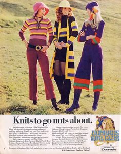 1970s Knitwear, 70s Knitwear, 80s Knitwear, 1960s America, Early 70s Fashion, Braces Girls, Promise Me, 1970's Fashion, Orange Heart