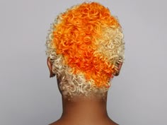 Level 7 Hair, Orange Hair Dye, Strands Hair, Money Pieces, Good Dye Young, Short Hair Designs, Natural Hair Cuts