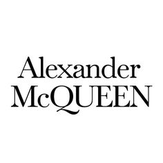 the logo for alex ander mcqeen, which is featured in an article