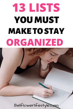 13 Ultimate Lists to Stay Organized In Life Best Self Improvement Books, Ways To Better Yourself, Life Organization Tips, Goal Settings, Self Improvement Books, Toxic Habits, Organized Lifestyle, Organizing Your Life, Productive Life